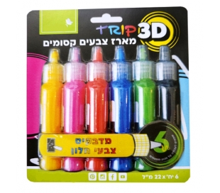 Tulip® Fabric Markers® Brush Tip Neon