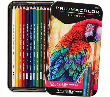 עפרונות ציור פריזמה 12 יחידות PRISMACOLOR